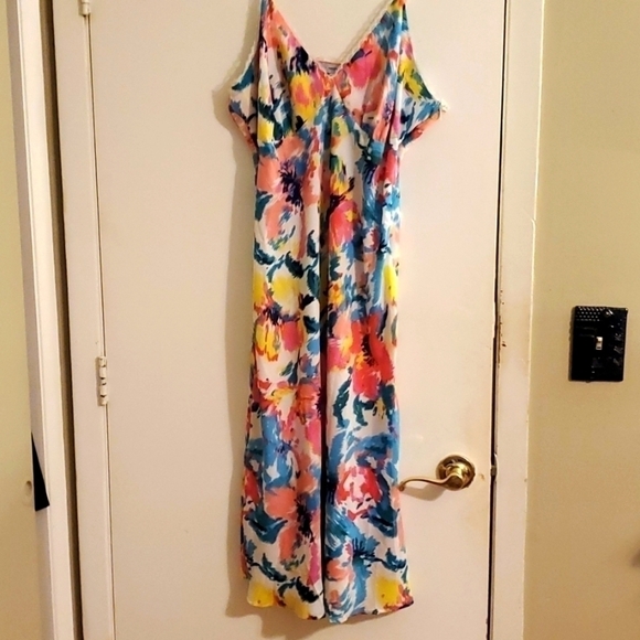 Forever 21 Plus Size 3X Floral Print Dress - Picture 1 of 10